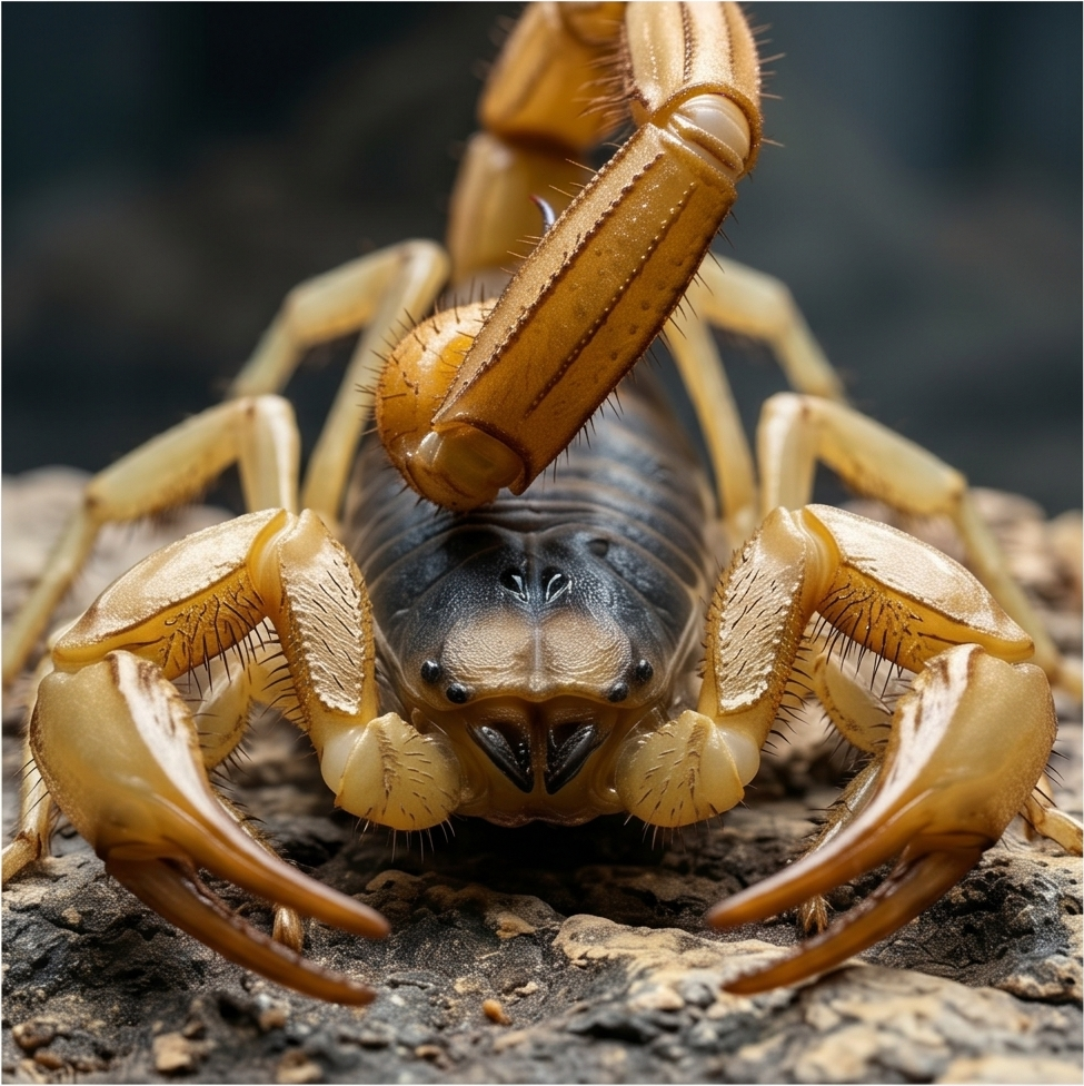 Desert Hairy Scorpion (Hadrurus arizonensis)
