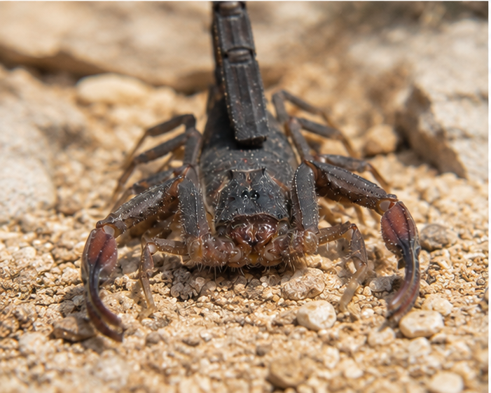 Florida Bark Scorpion (Centruroides gracilis)