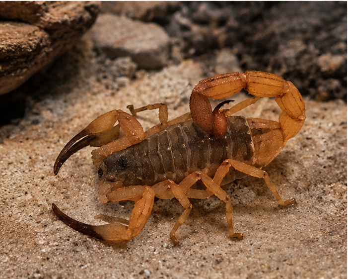 Brazilian Yellow Scorpion (Tityus serrulatus)